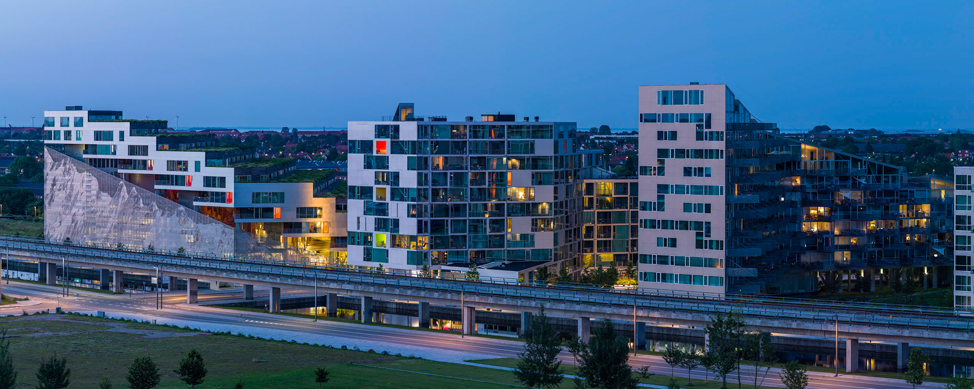 Part of the highly acclaimed housing development in Ørestad