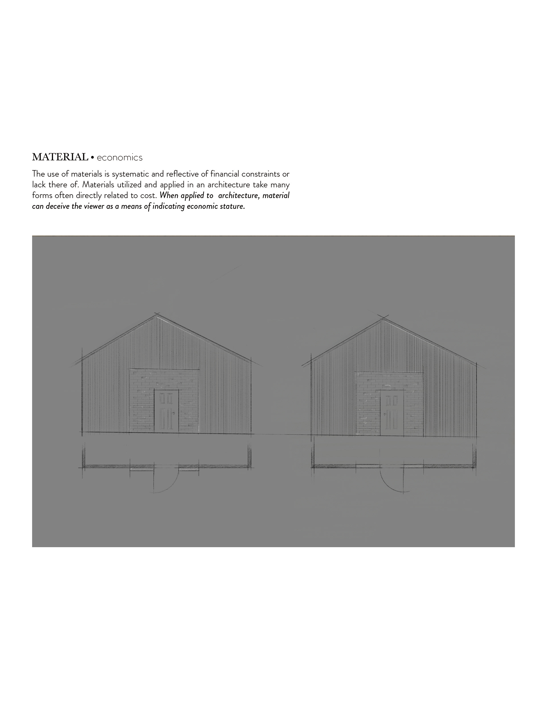 MATERIAL // economics
