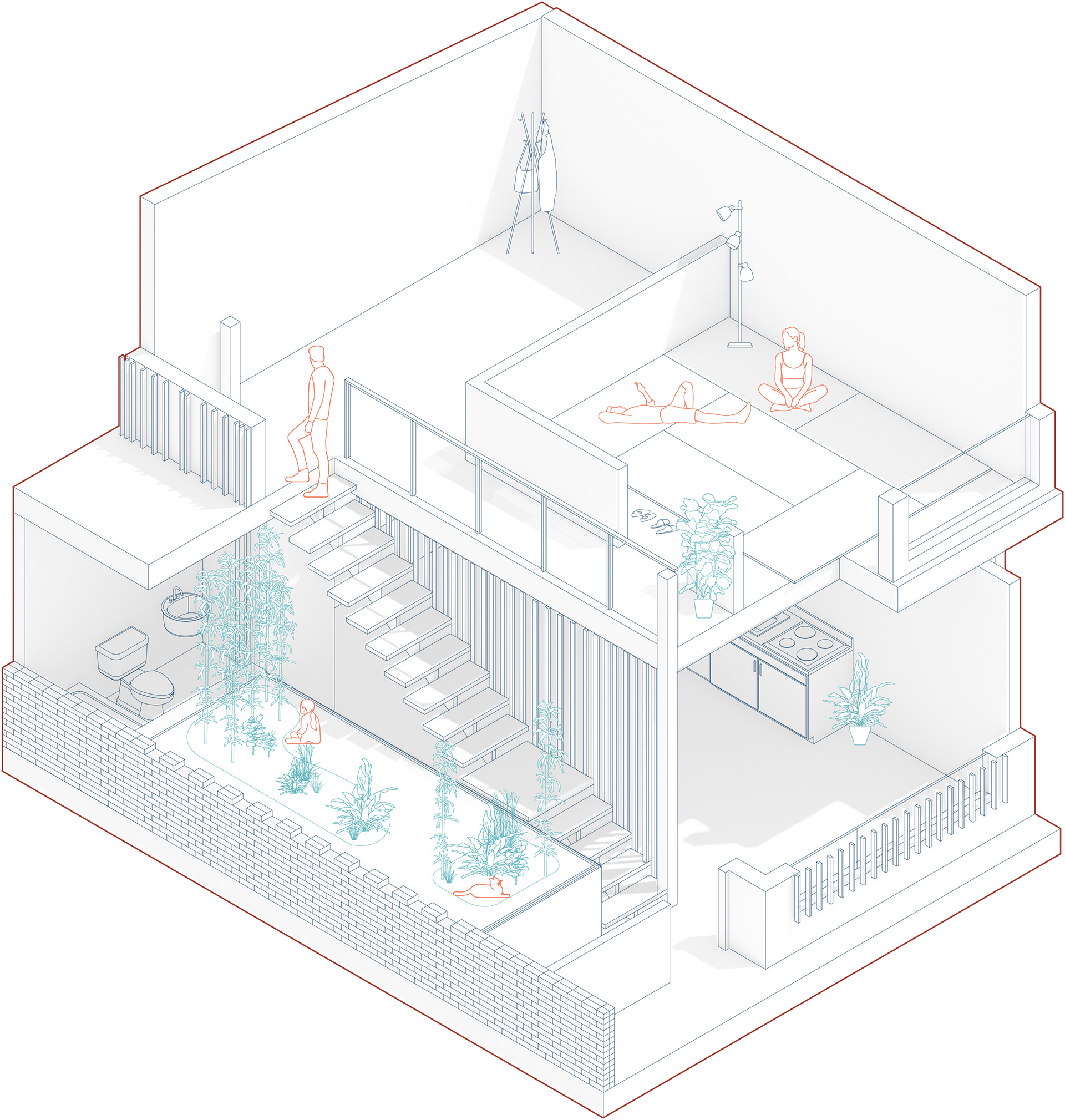Row House // Garden