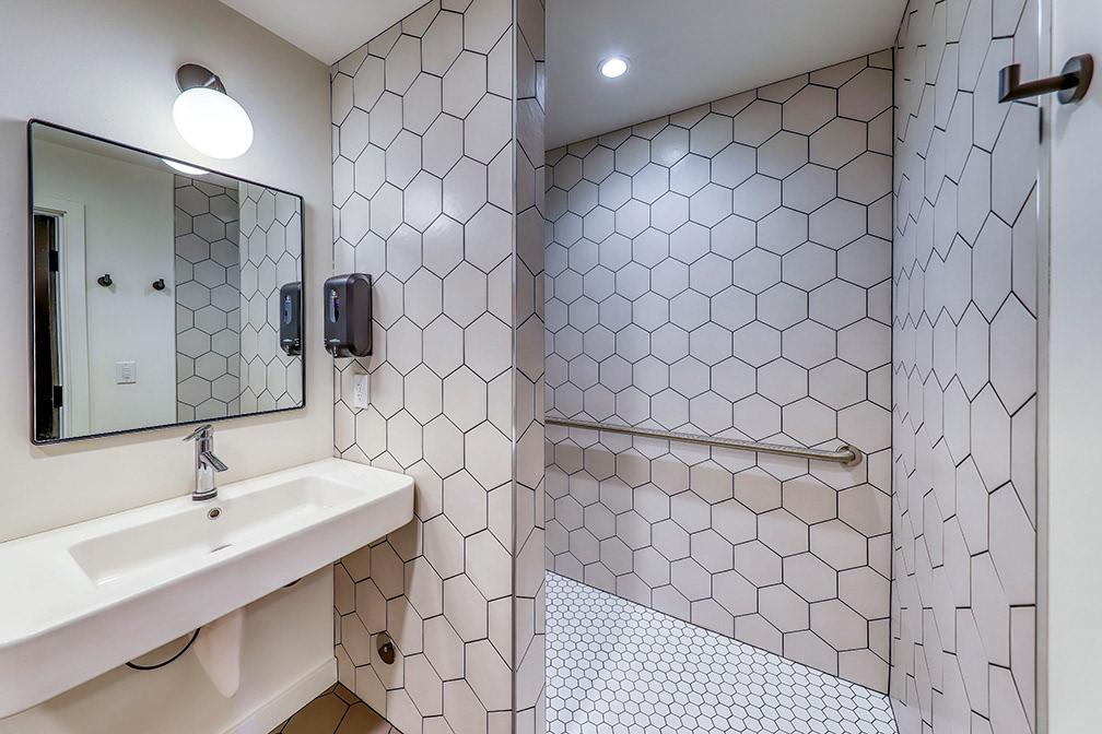 ONE OF TWO BATHROOM AFTER