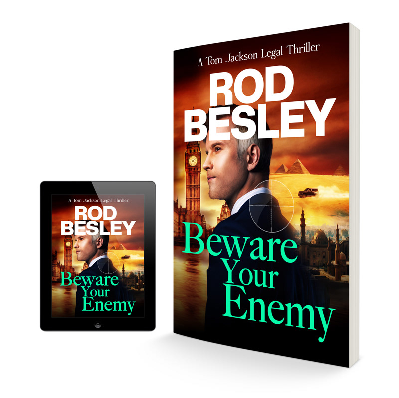 Beware Your Enemy / Book Cover Design