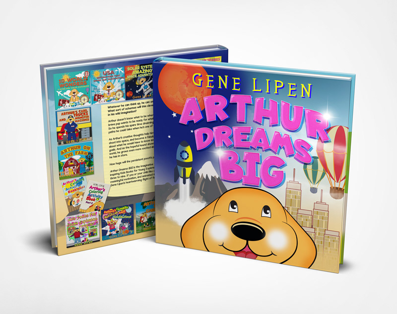 Arthur Dreams Big / Book Cover Design