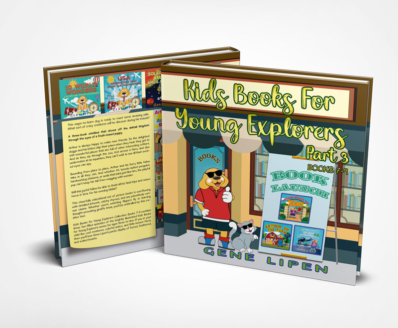 Kids Books For Young Explorers Part 3 / Book Cover Design