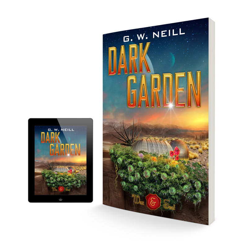 Dark Garden / Book Cover Design