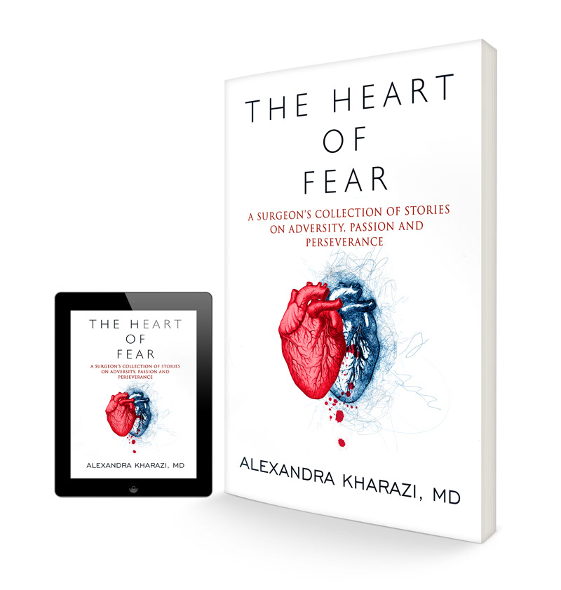 The Heart Of Fear  / Book Cover Design
