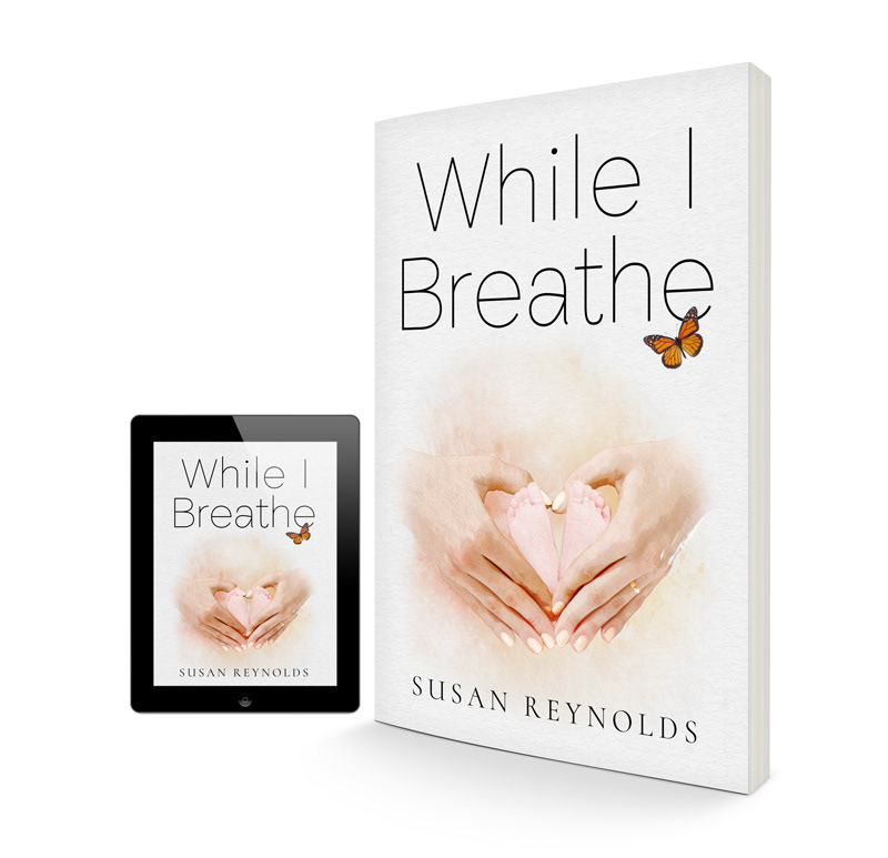 While I Breathe / Book Cover Design