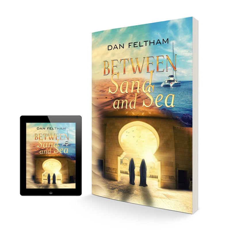 Between Sand And Sea / Book Cover Design