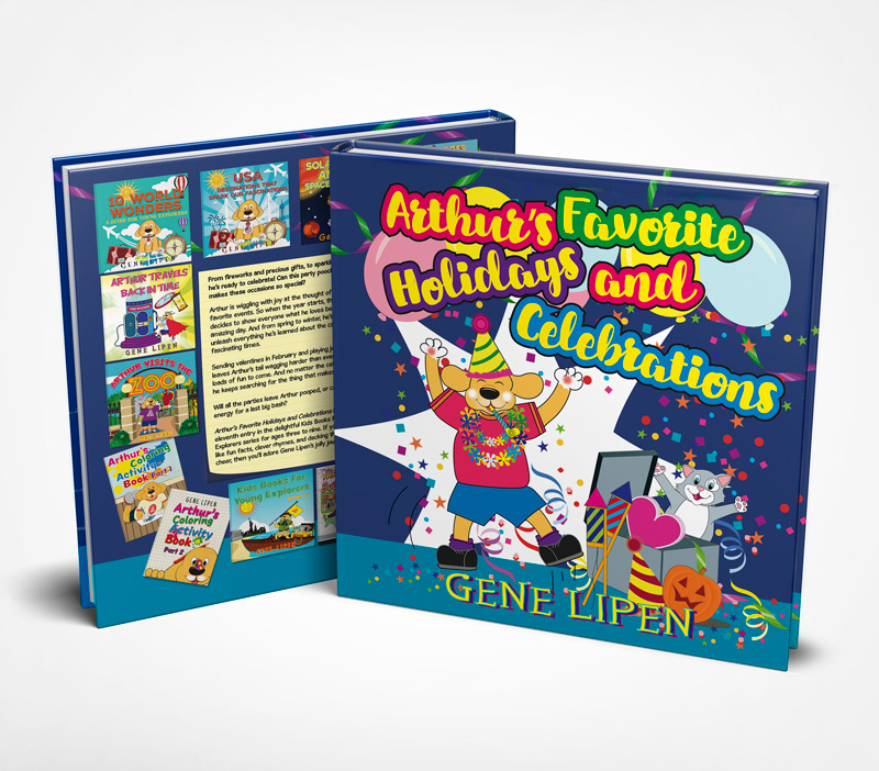 Arthur's Favorite Holidays And Celebrations / Book Cover Design