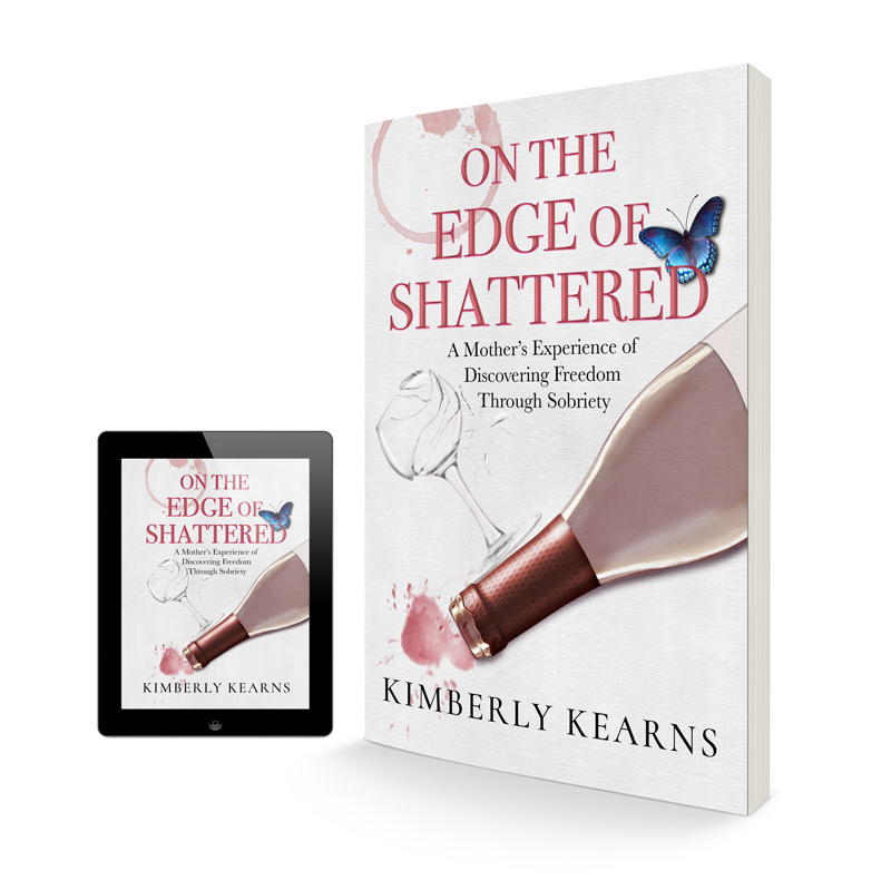 On The Edge Of Shattered / Book Cover Design