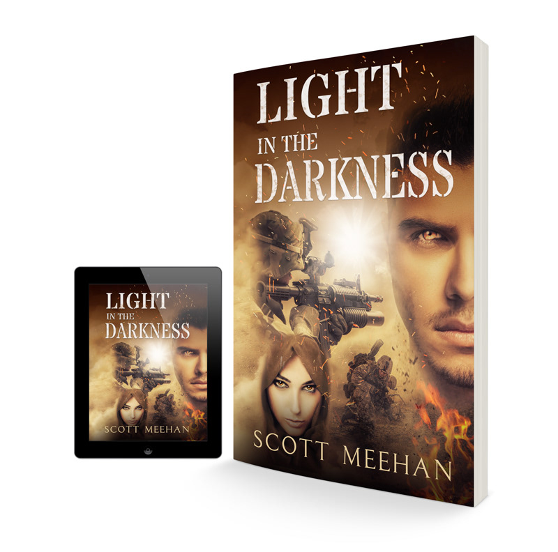 Light In The Darkness / Book Cover Design