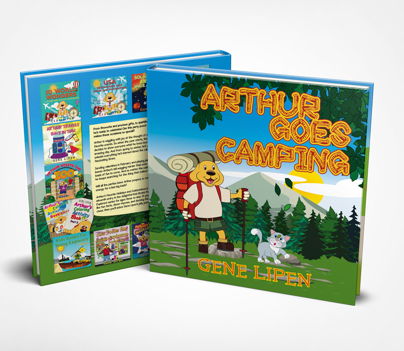 Arthur Goes Camping / Book Cover Design