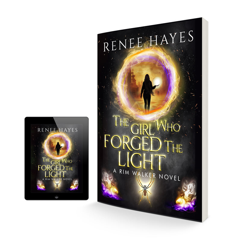 The Girl Who Forged The Light / Book Cover Design