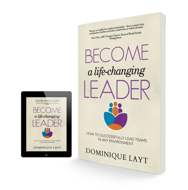 Become A Life-changing Leader / Book Cover Design