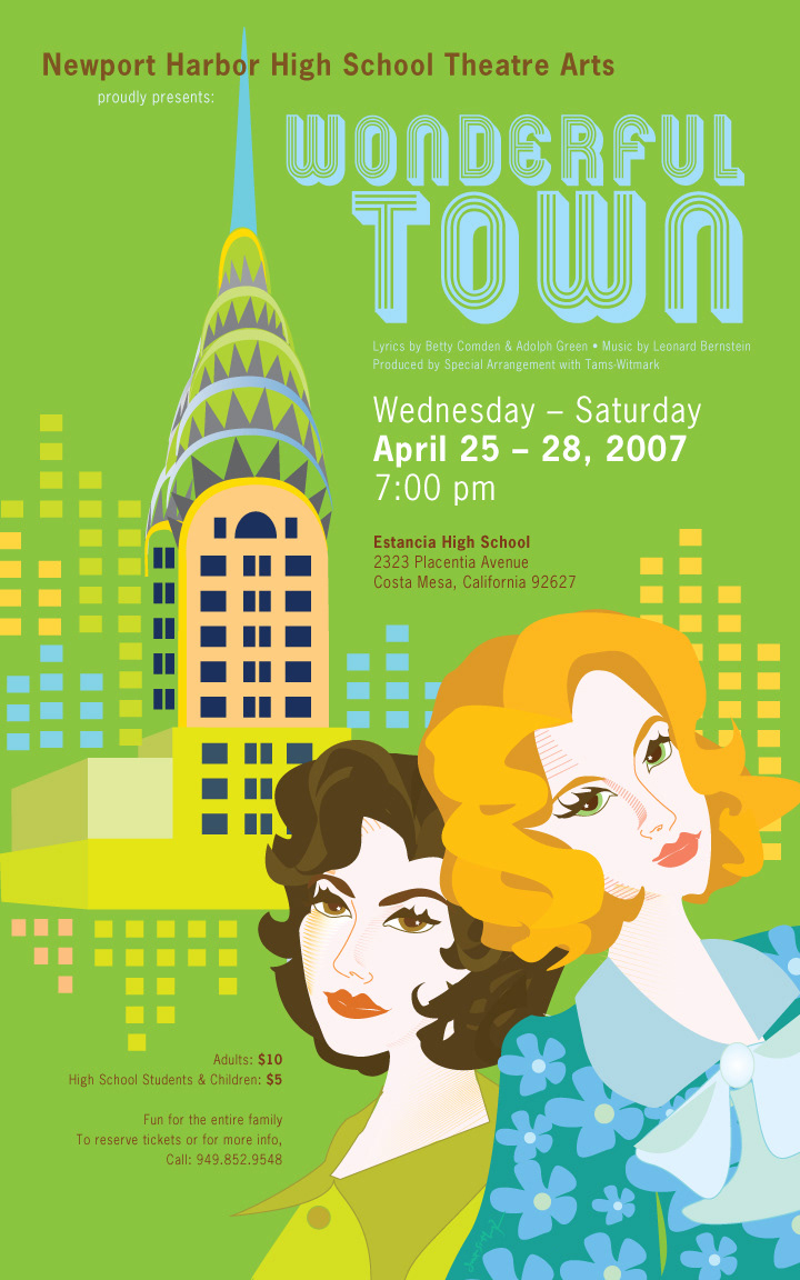 My illustration and poster design