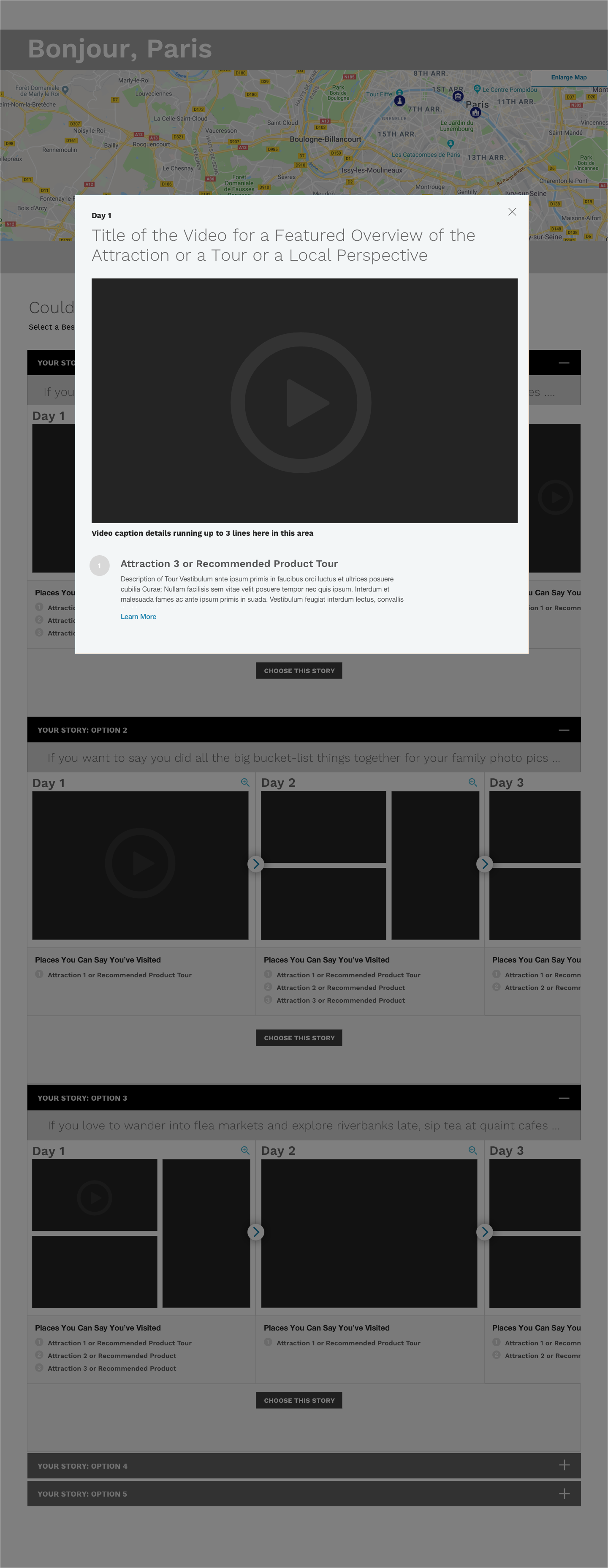Users can tap on any photos or video in proposed storylines for more details.