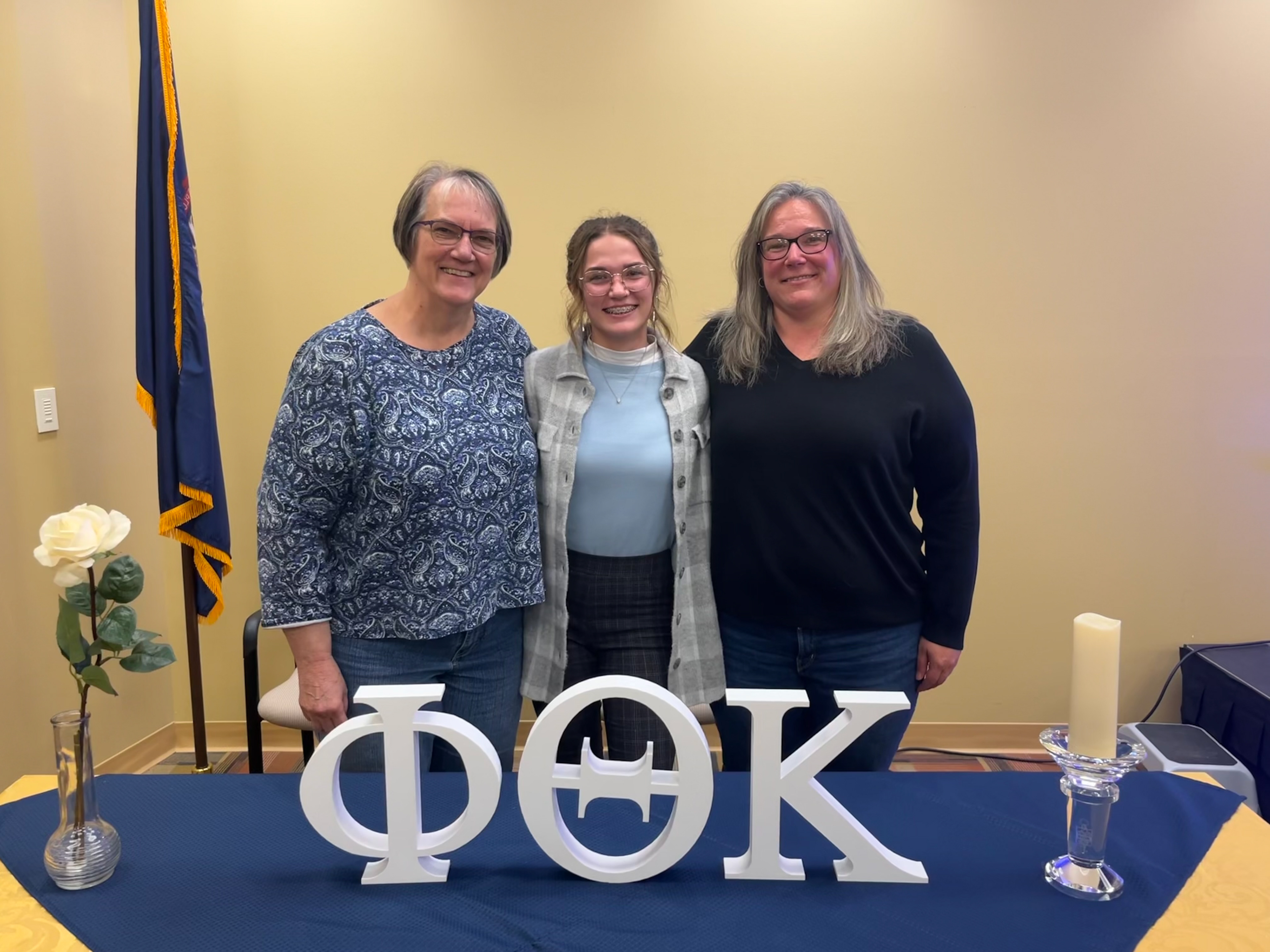Induction to the PTK Honor Society! 🏅
