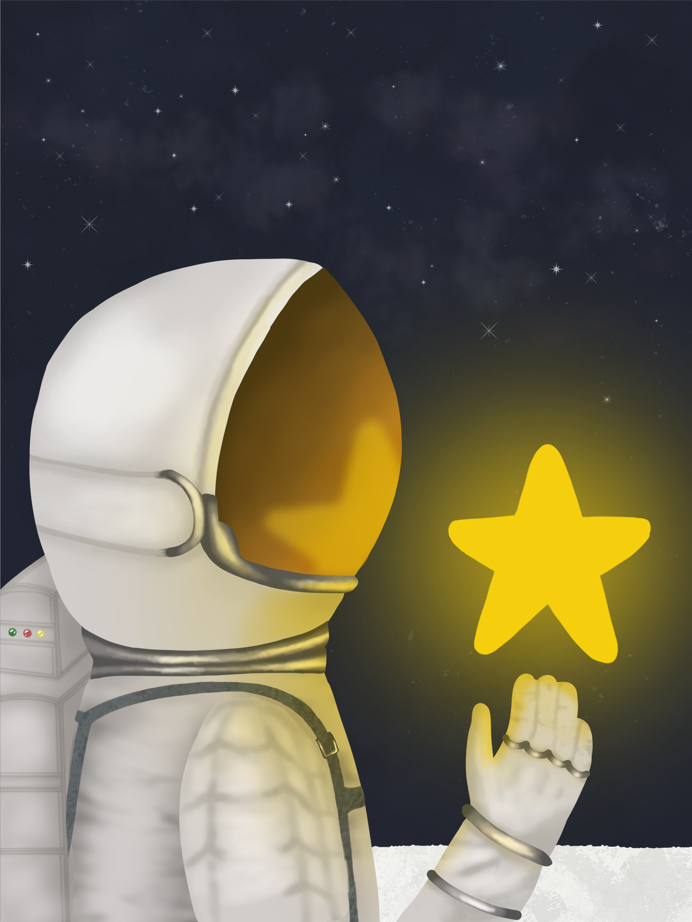 18x24 Astronaut Poster