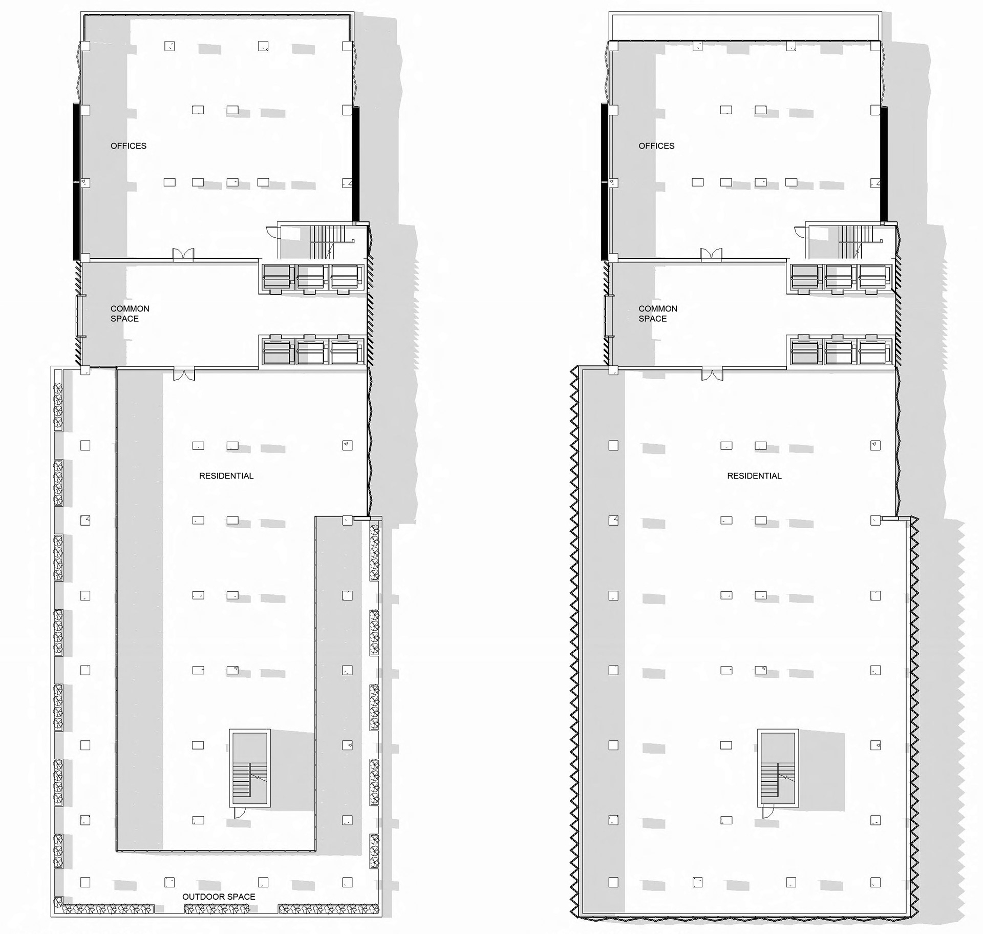 6TH & 10TH FLOOR PLANS