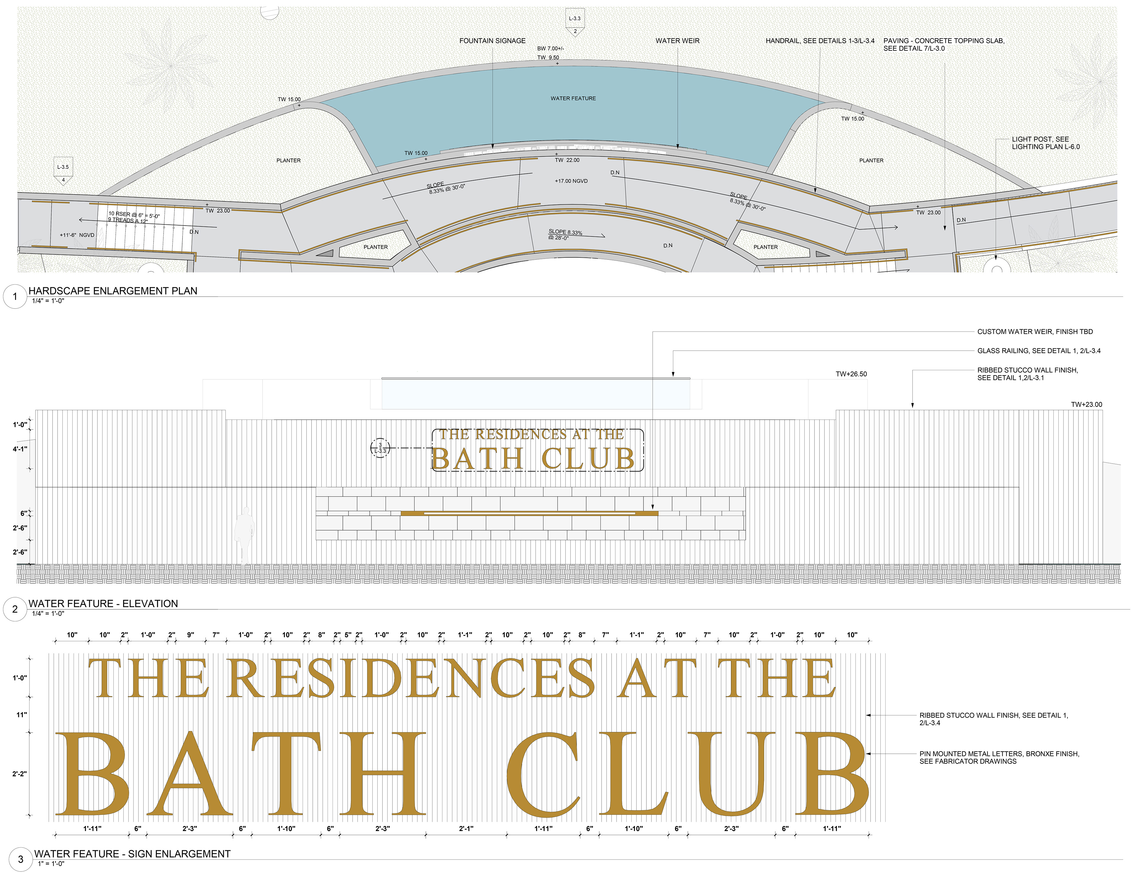 WATER FEATURE DEATILS