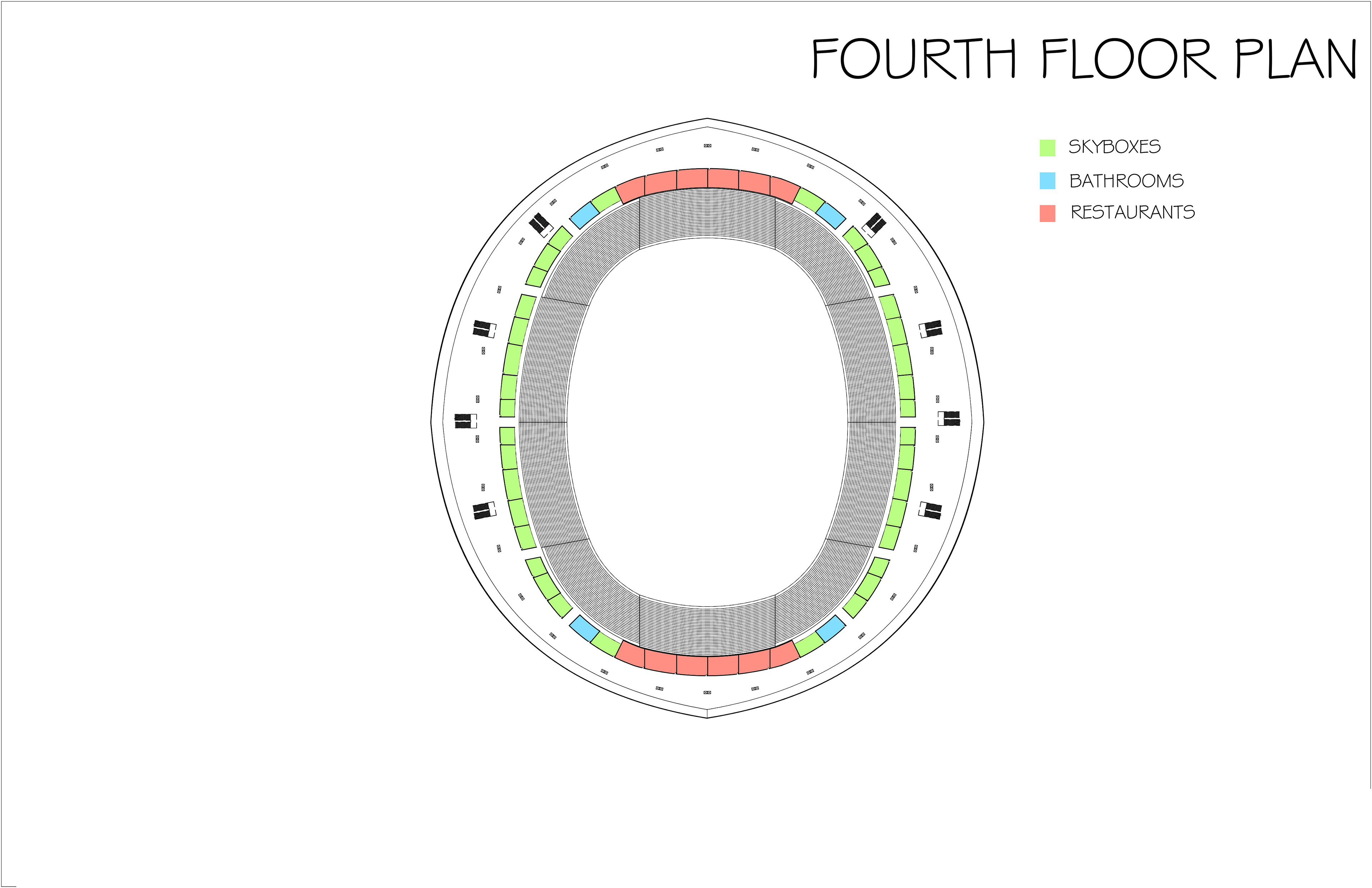 FOURTH FLOOR PLAN
