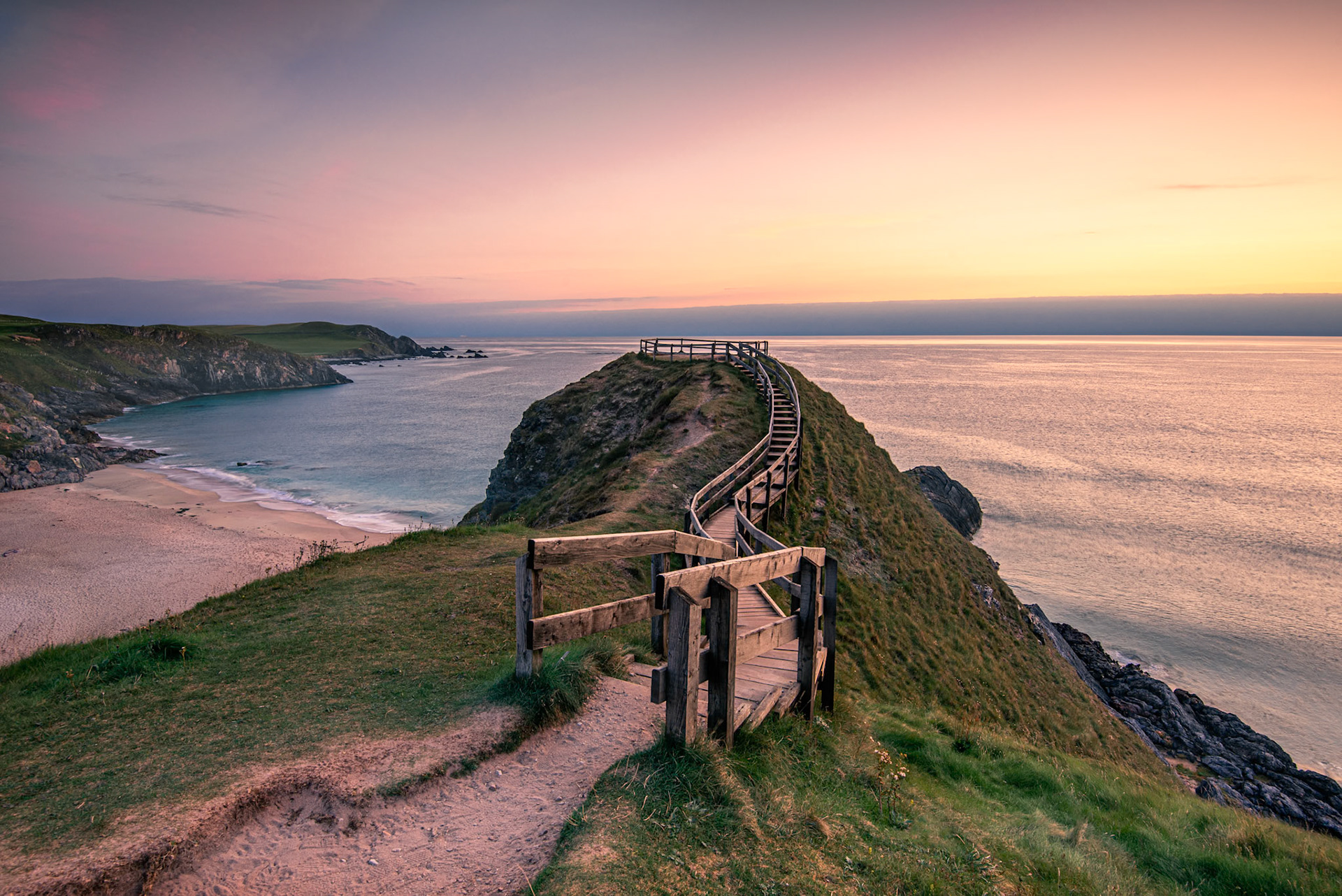 Sunrise at Sango Bay