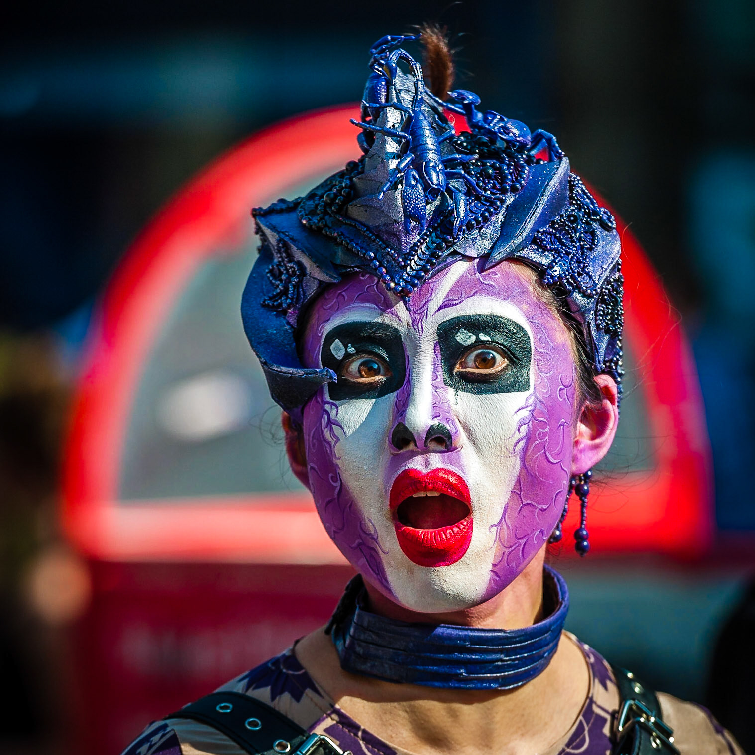 Street Performer in Edinburgh