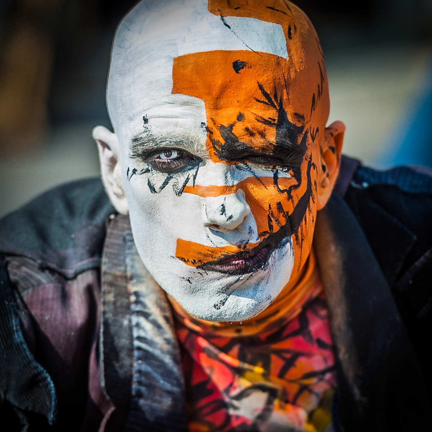 Street Artist at The Edinburgh Fringe