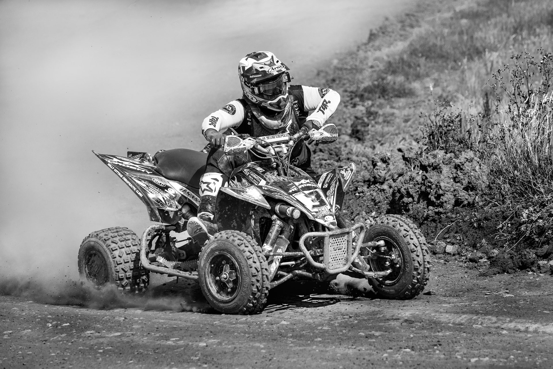 Quad bike racing