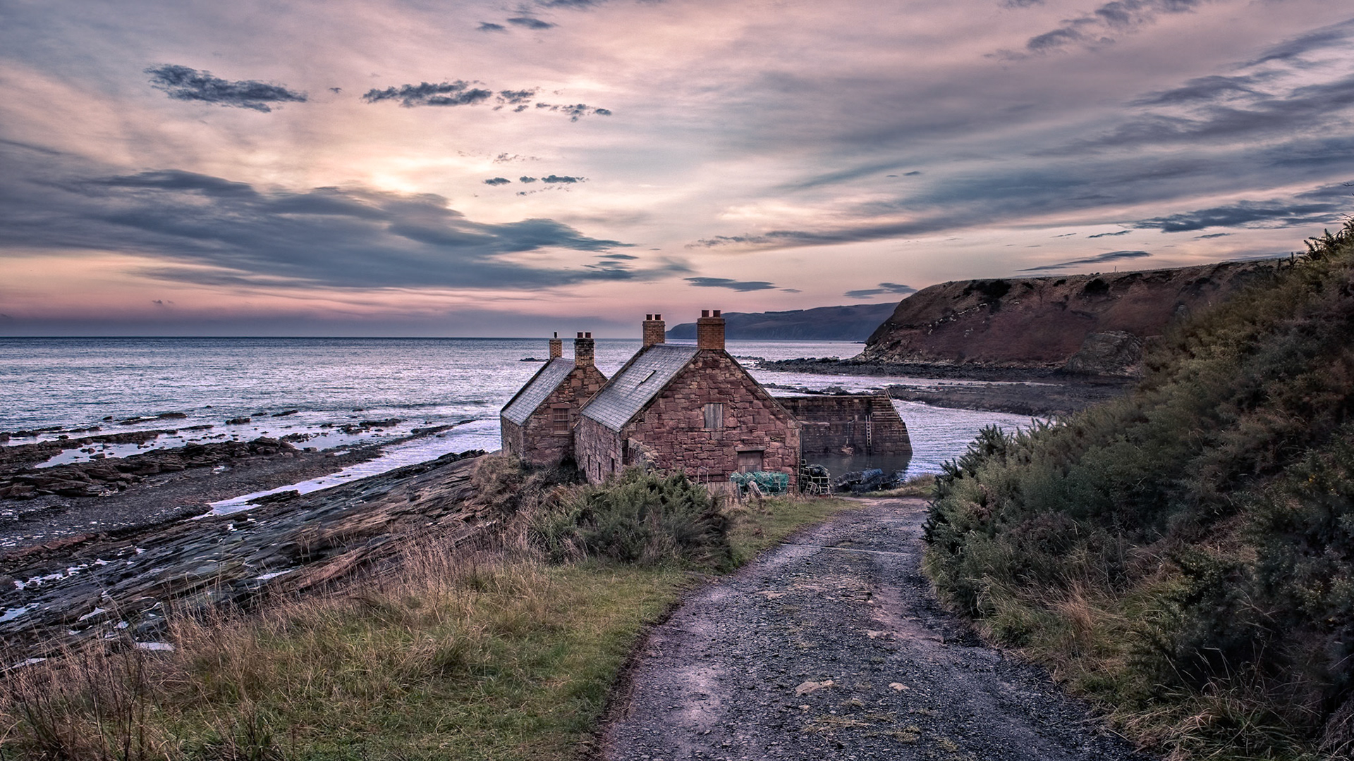 Old Cove Harbour at sunset