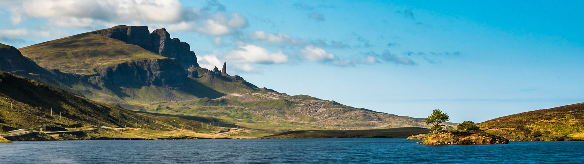 The Storr and Loch Leathan on the Isle of Skye