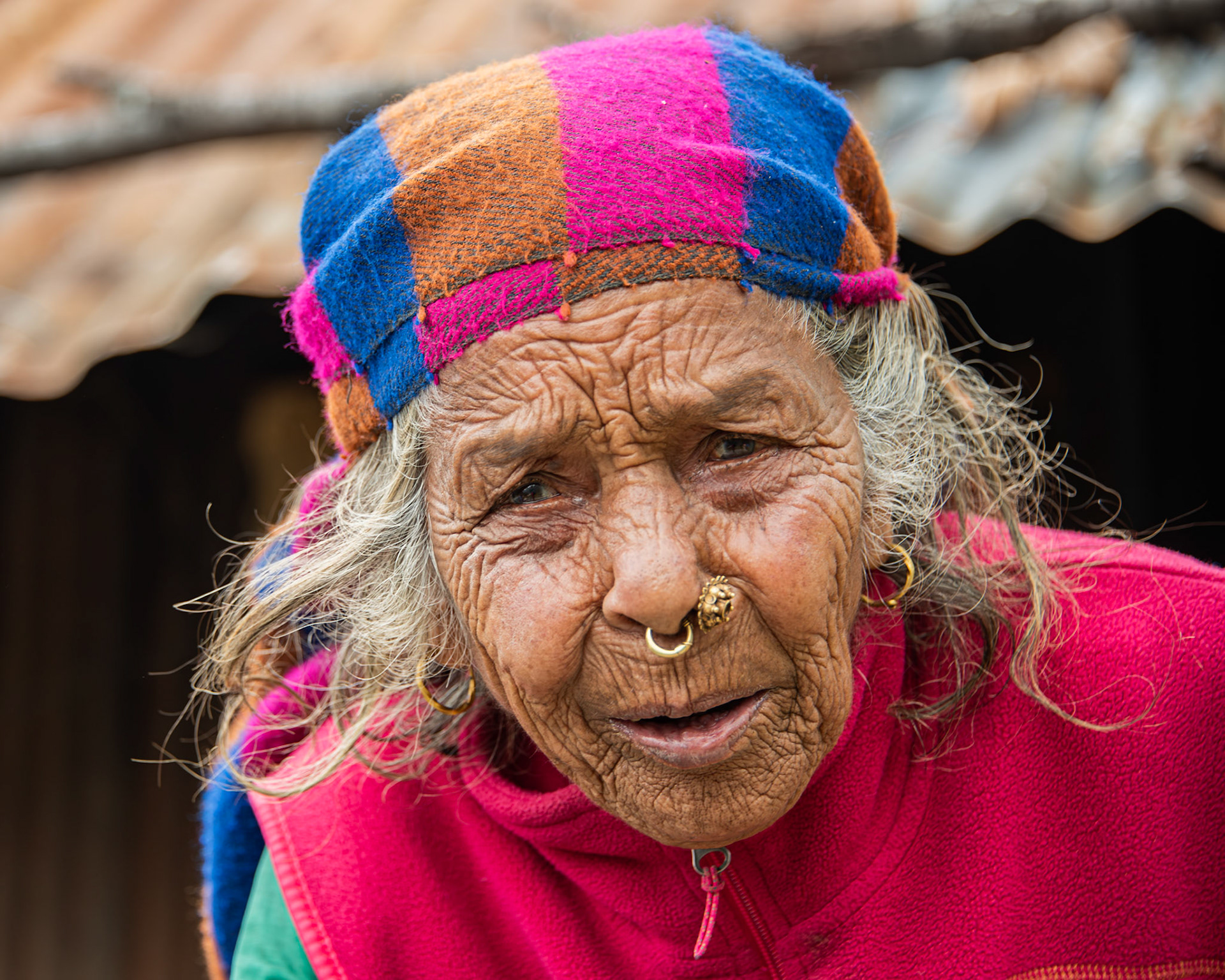 Stall owner in Nepal