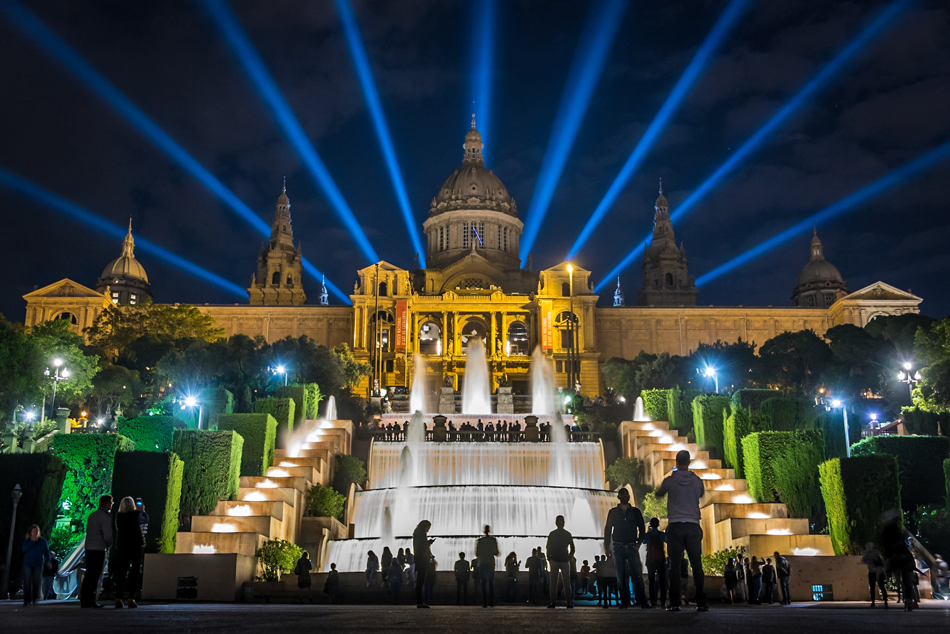 Museu Nacional d'Art de Catalunya in Barcelona Spain