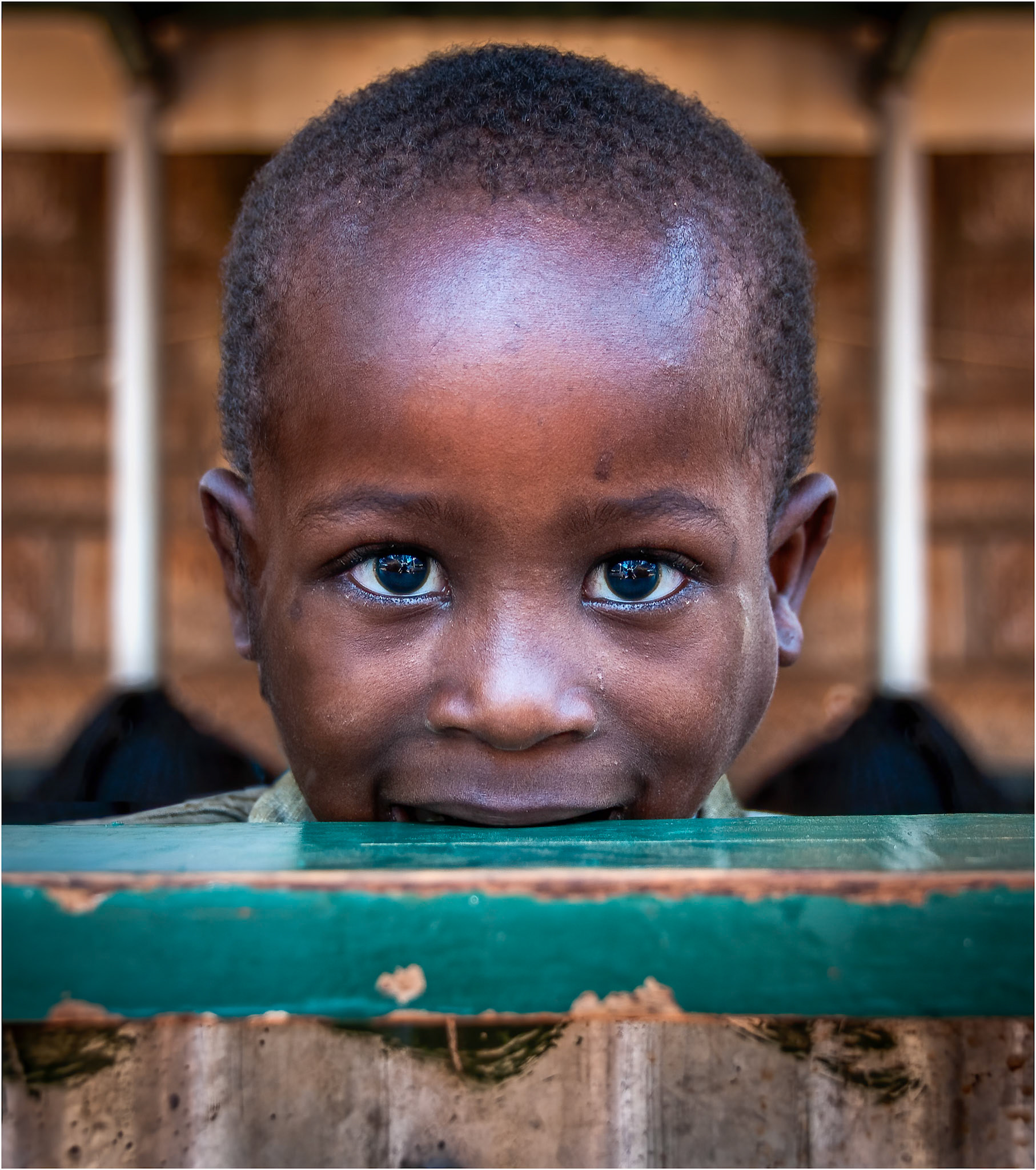Young boy in an Aids Refuge in Nairobi