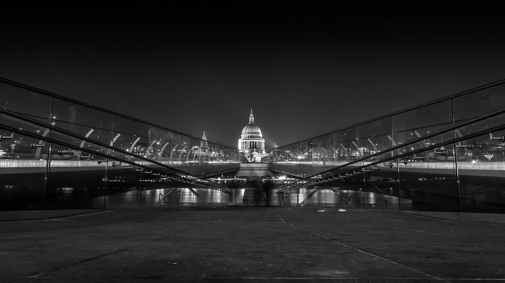 The Millennium Bridge in London