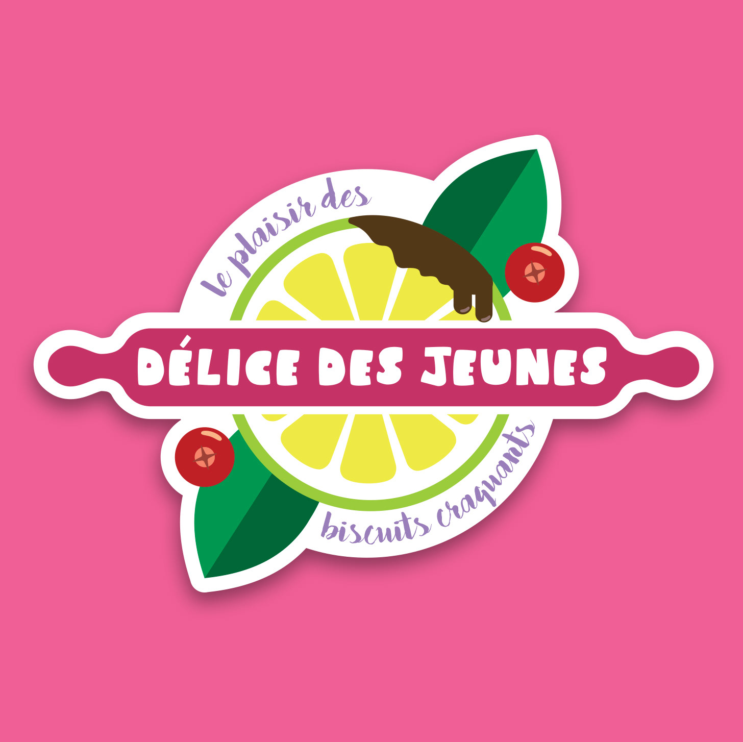 Création en 24h d'un logo pour uneentrepruse éphémère, dans le cadre d'une opération