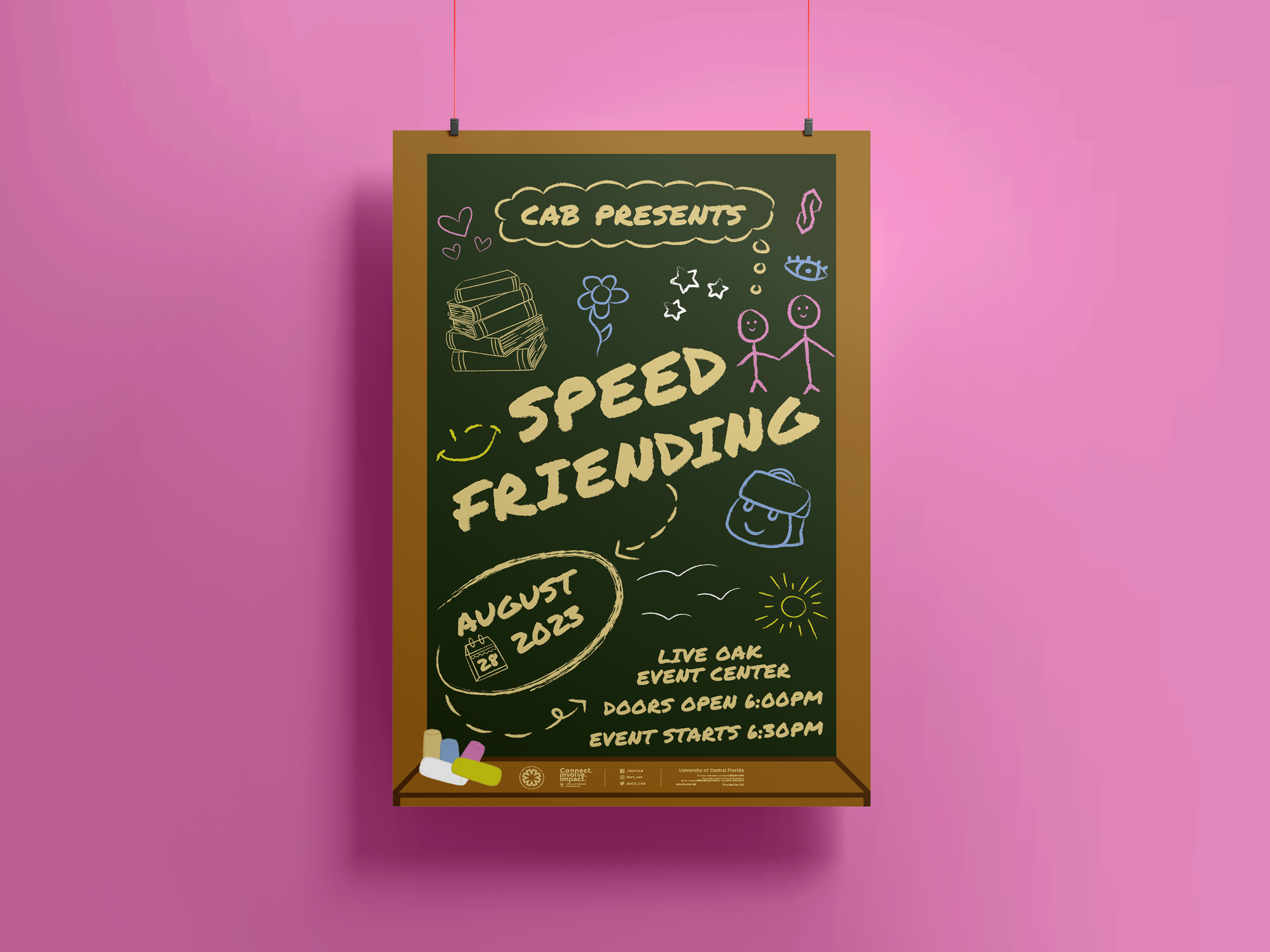 Speed Friending Event Poster