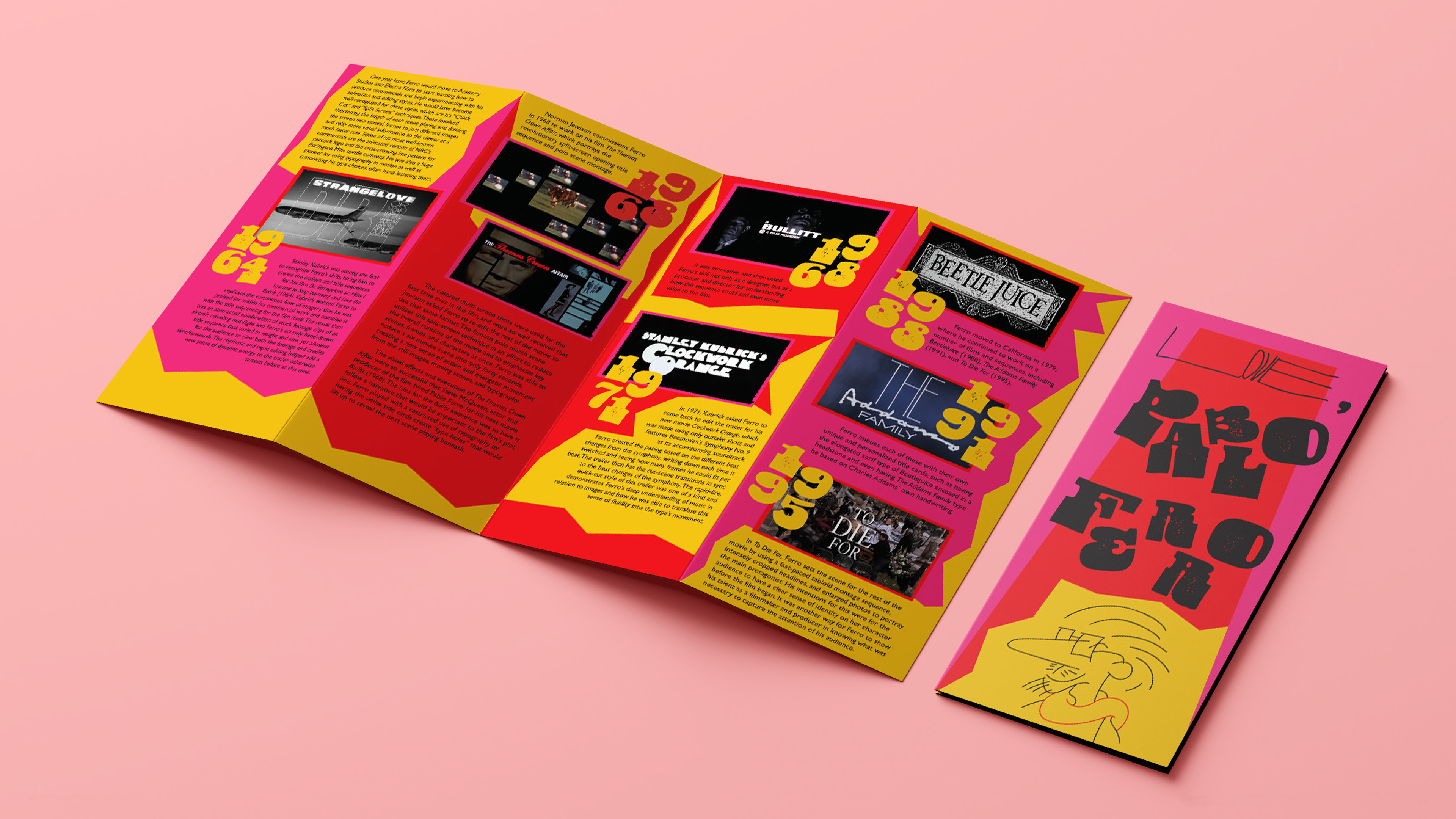 Brochure Interior and Front Cover designs