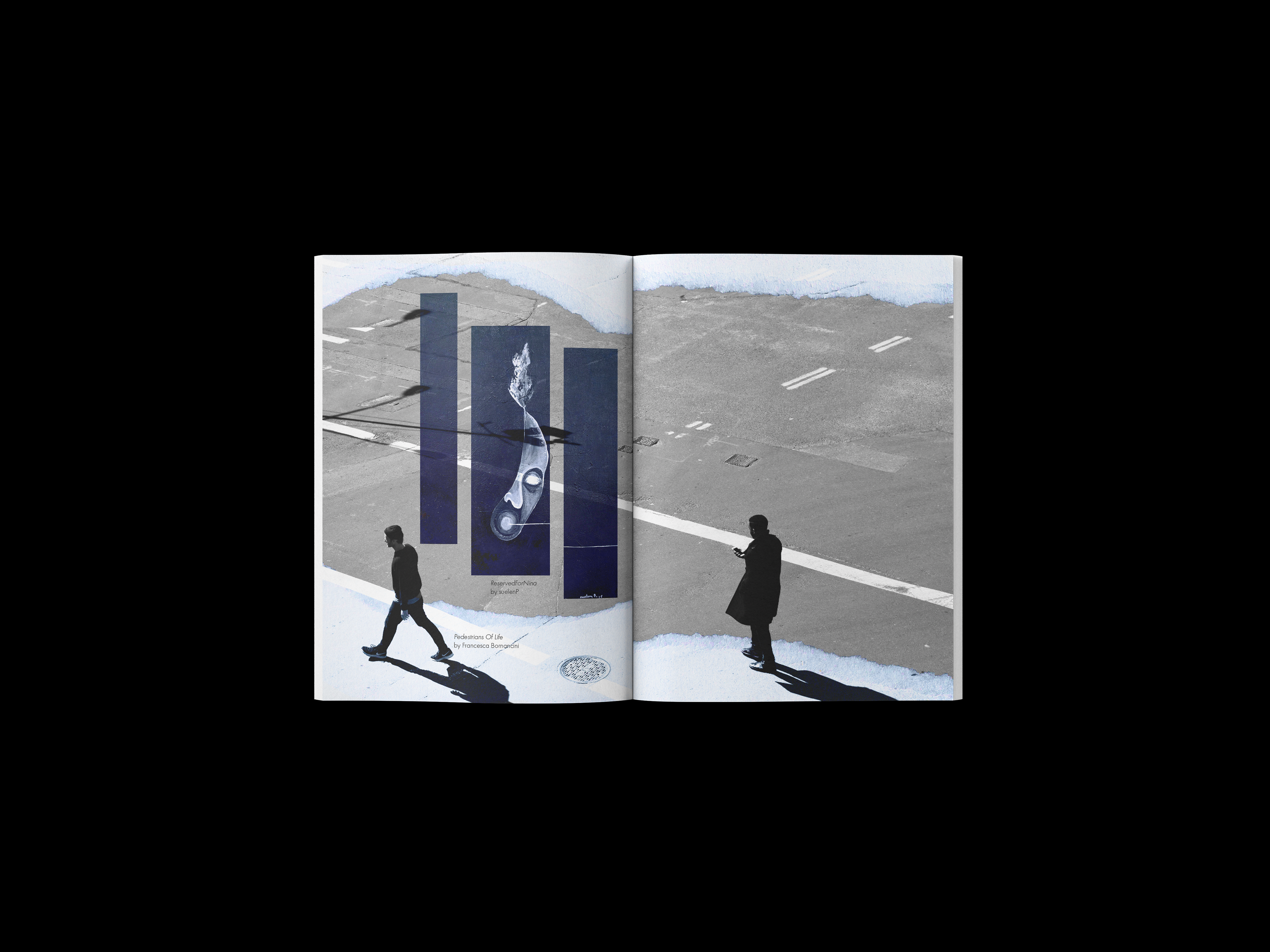 The Black Zine Mockup