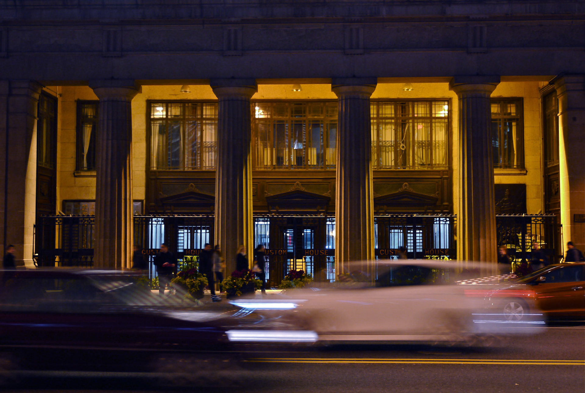 Shanghai Custom House night