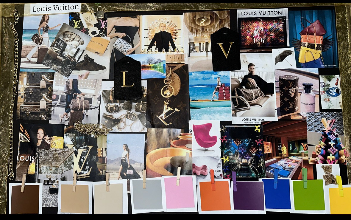 LOUIS VUITTON MOOD BOARD