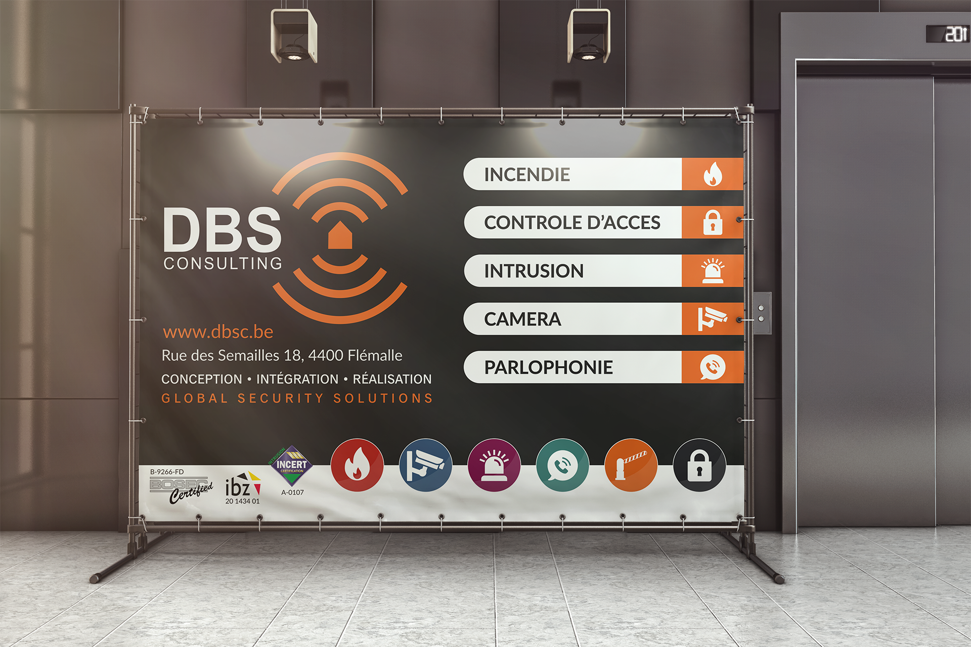 Créations de bâches héras personnalisées