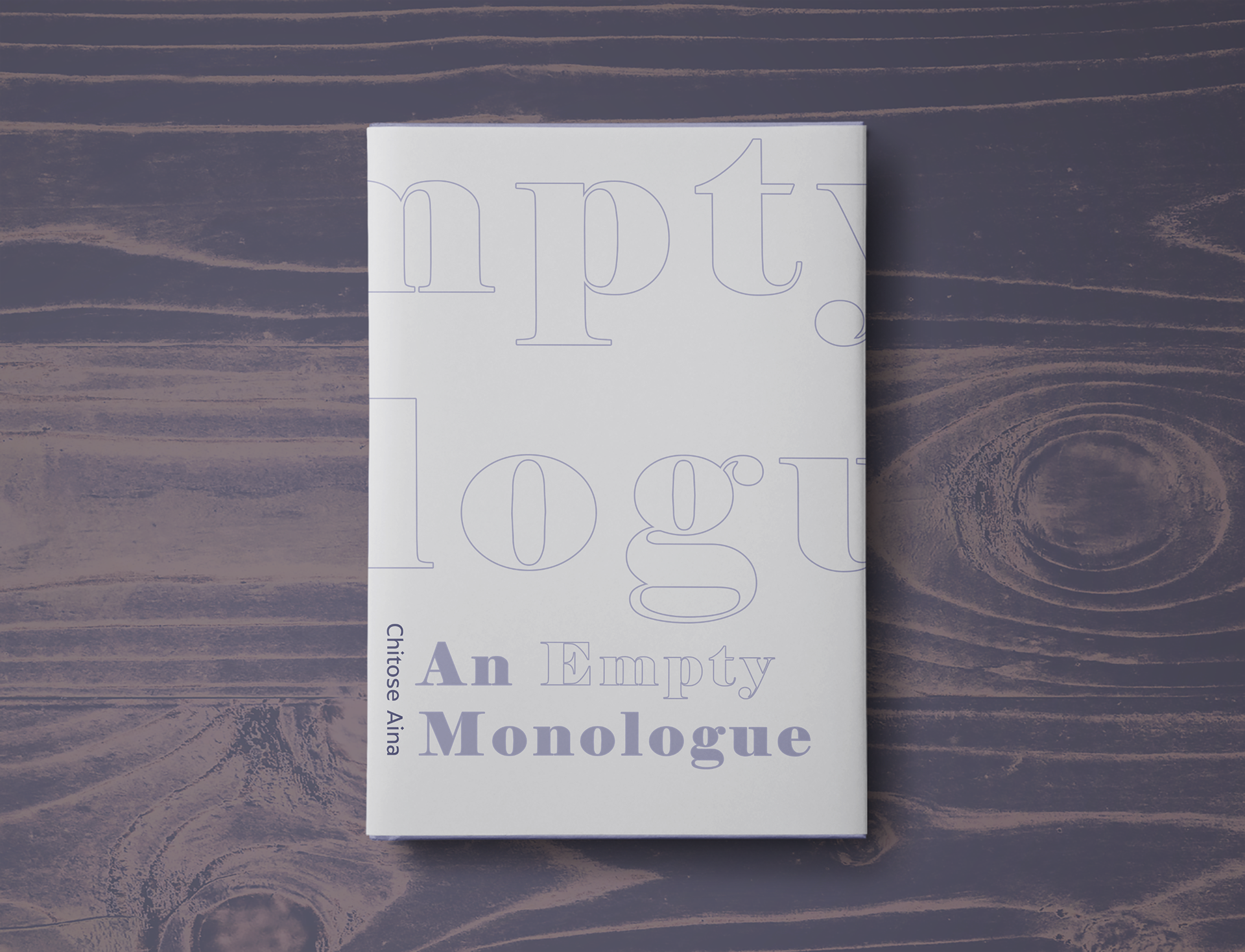 Book Cover Design: English ver. fold front