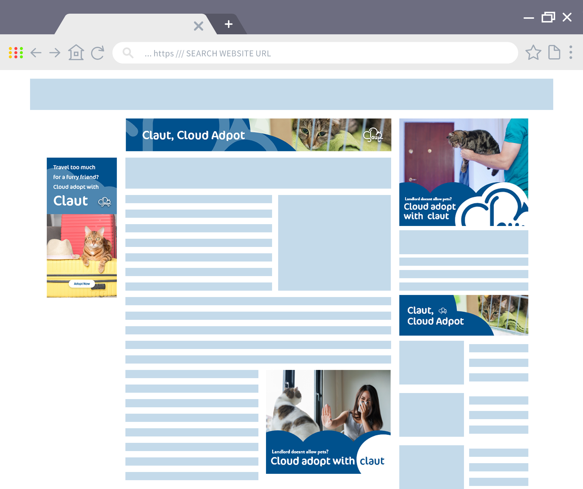 Web advertising present