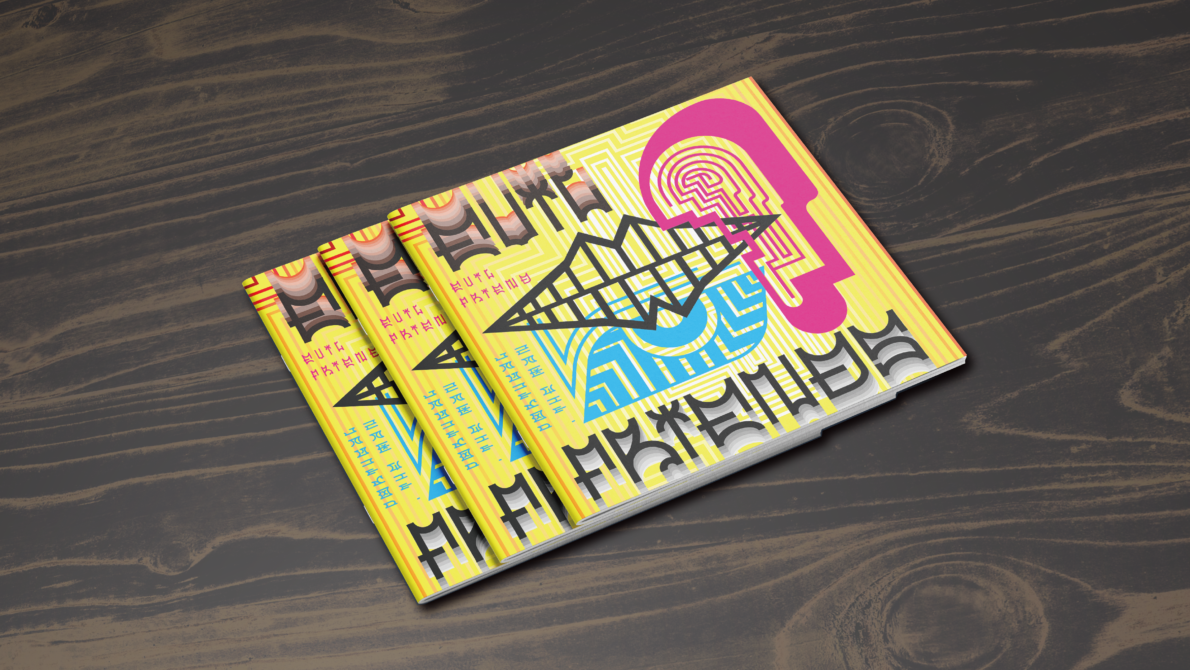 Evil Friends: Lyrics Book cover design 2