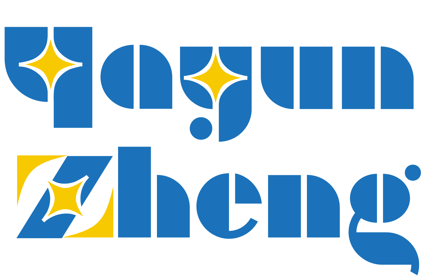Yayun Zheng Name Logo