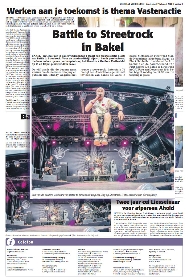 Weekblad voor Deurne - Dog Eat Dog