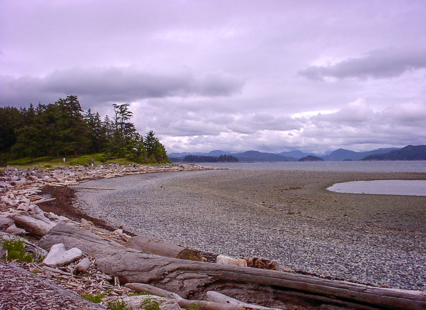 Rebecca Spit Provincial Park　クアドラ島