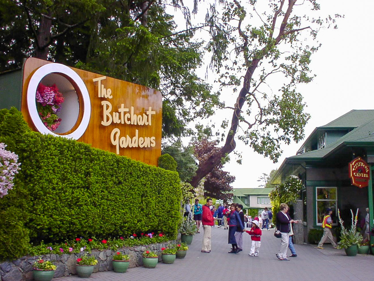 ブッチャートガーデン入口