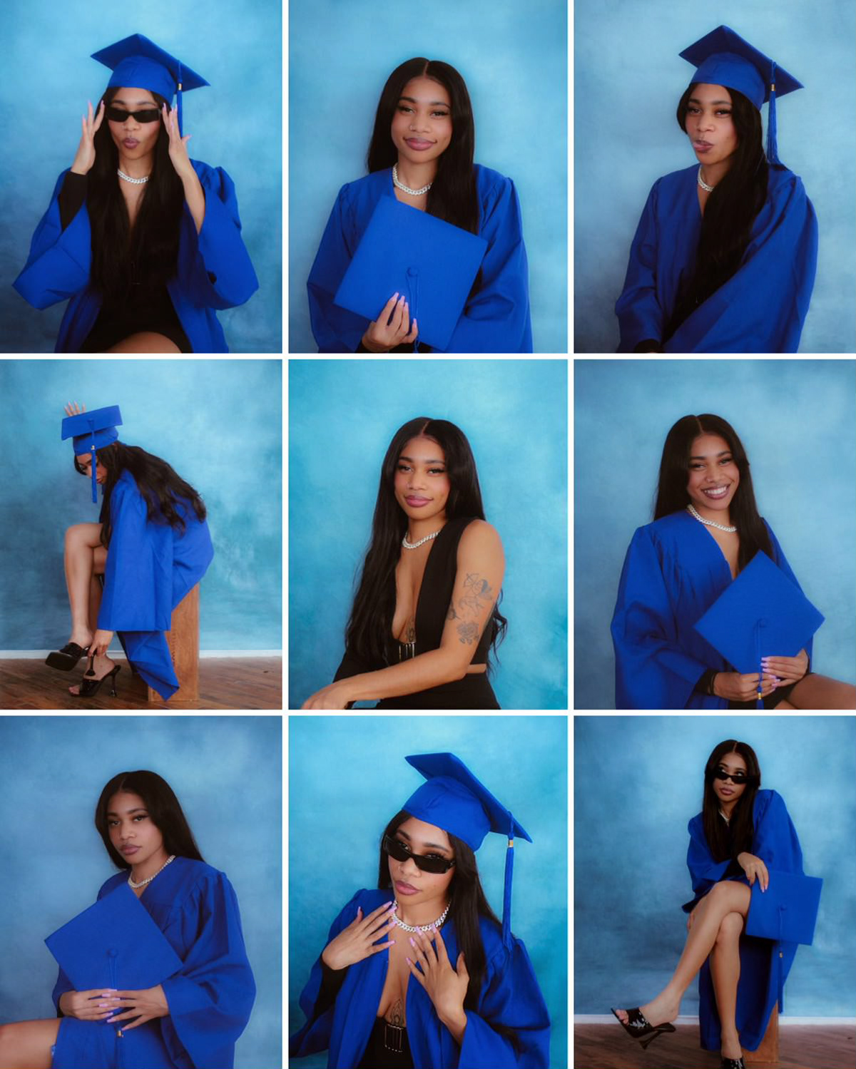 Janaya Yearbook Style Images, created by Janaya
