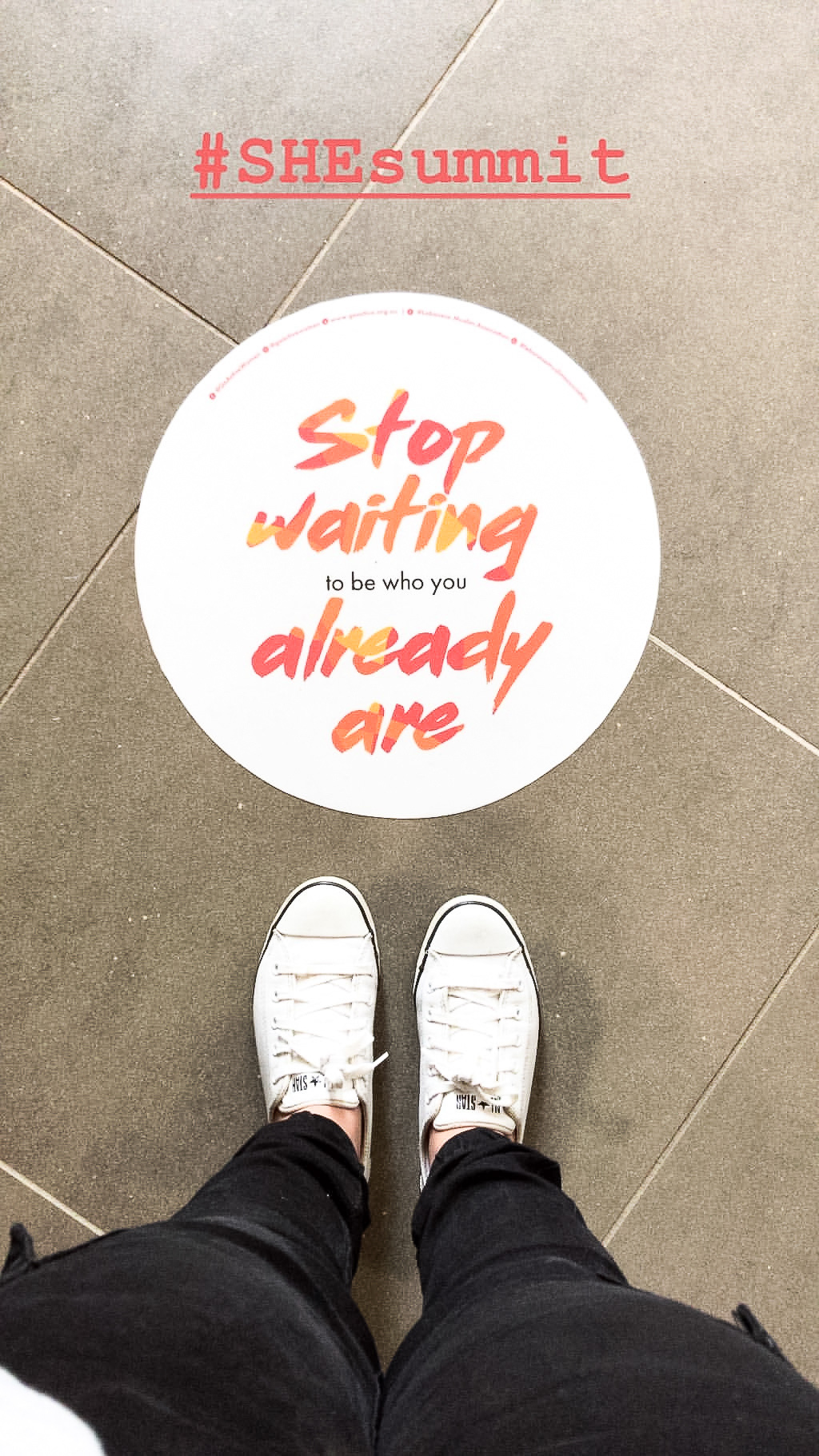 Floor Sticker